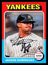 2024 Topps Heritage #399 Jasson Dominguez (RC)