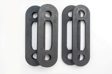 FRP Set: (2) 25lb and (2) 10lb Resistance Bands Weight Straps for Soloflex