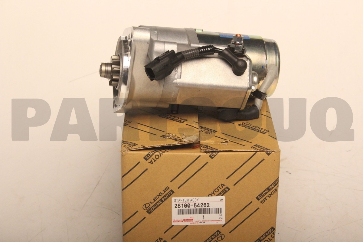 2810054262 Genuine Toyota STARTER ASSY 28100-54262 | eBay