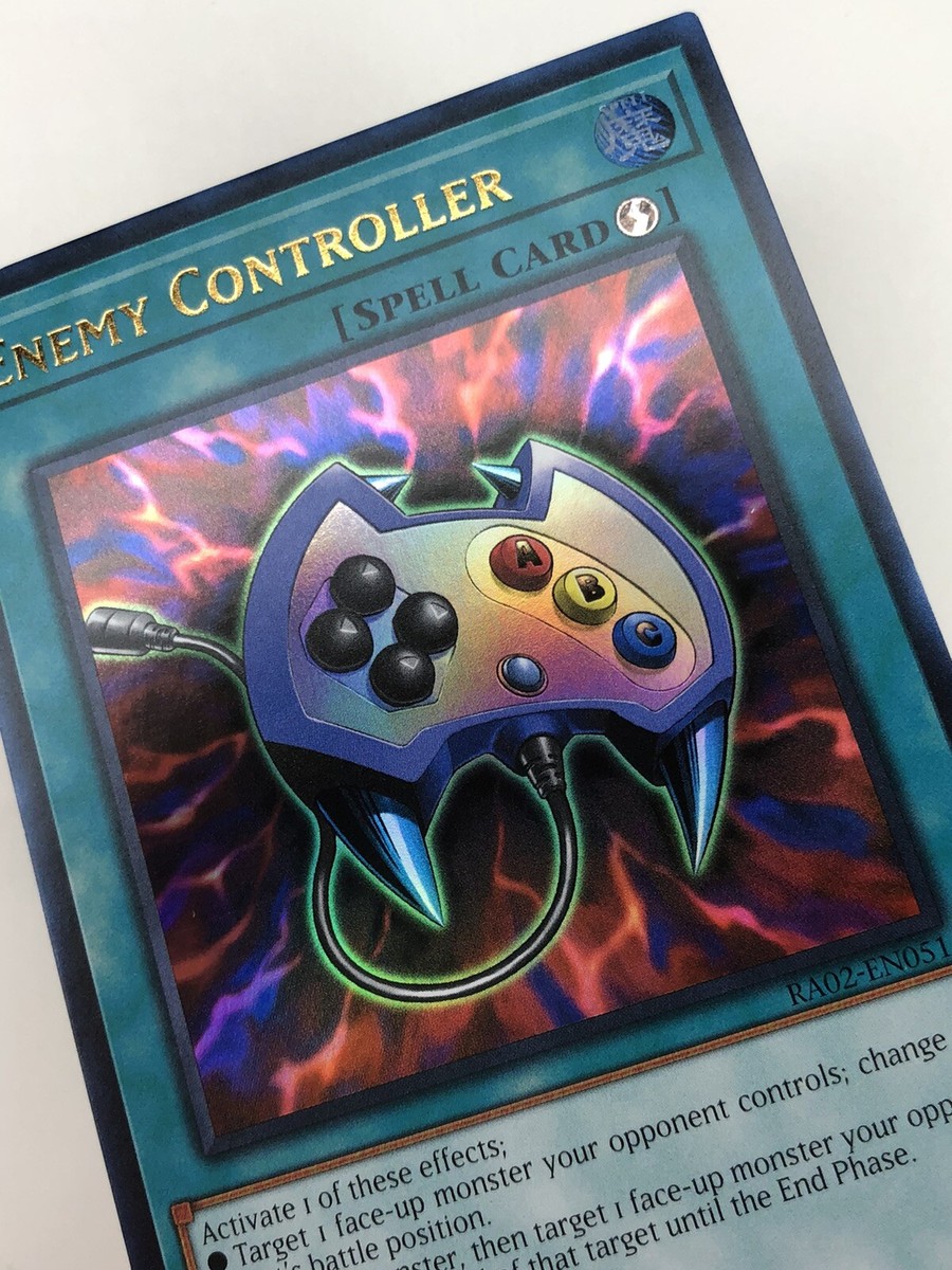 Yugioh Enemy Controller RA02-EN051 Ultra Rare 1st Edition Near