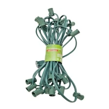 Aurio 25 Socket C7/C9 Commercial Grade Christmas Light Stringer 26' 12" Spacing