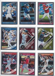 2018-DONRUSS-OPTIC-MLB-RATED-ROOKIES-RC-039-s-STARS-DIAMOND-KINGS-U-PICK