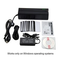 Deftun Msr605 3 Track Hico Magnetic Stripe Card Reader Writer Encoder Compati... Deftun Msr605 3 Track Hico Magnetic Stripe Card Reader Writer Encoder Compati...