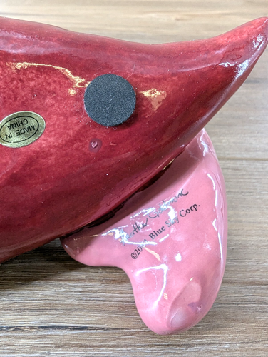 Blue Sky Clayworks Corp Two Hearts One Love Cat tealight holder Heather Goldminc - Picture 9 of 12