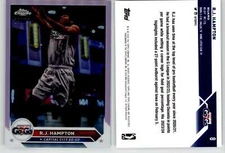 R.J. Hampton 2023-24 Topps G-League Chrome Pink #8 /25 Capital City Go-Go
