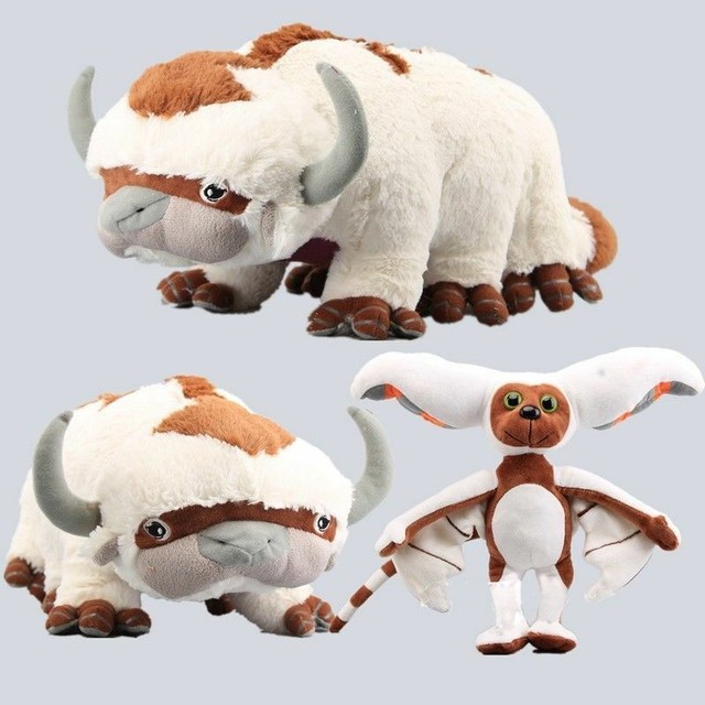 MOMO Plush From Avatar The Last Airbender Doll Soft Toy 9inch Xmas Gift US Ship for sale online