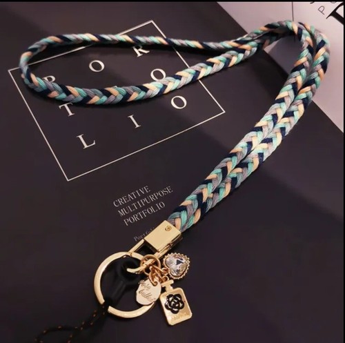 Phone Wrist Straps Hanging Rope Anti-lost Lanyard NeckStrap Hanging Neck... - Photo 10 sur 21