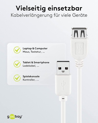 USB Ladekabel Verlängerungskabel f. Samsung Galaxy S10 S20 S21 S22 S23 S24 Ultra - Bild 4 von 9