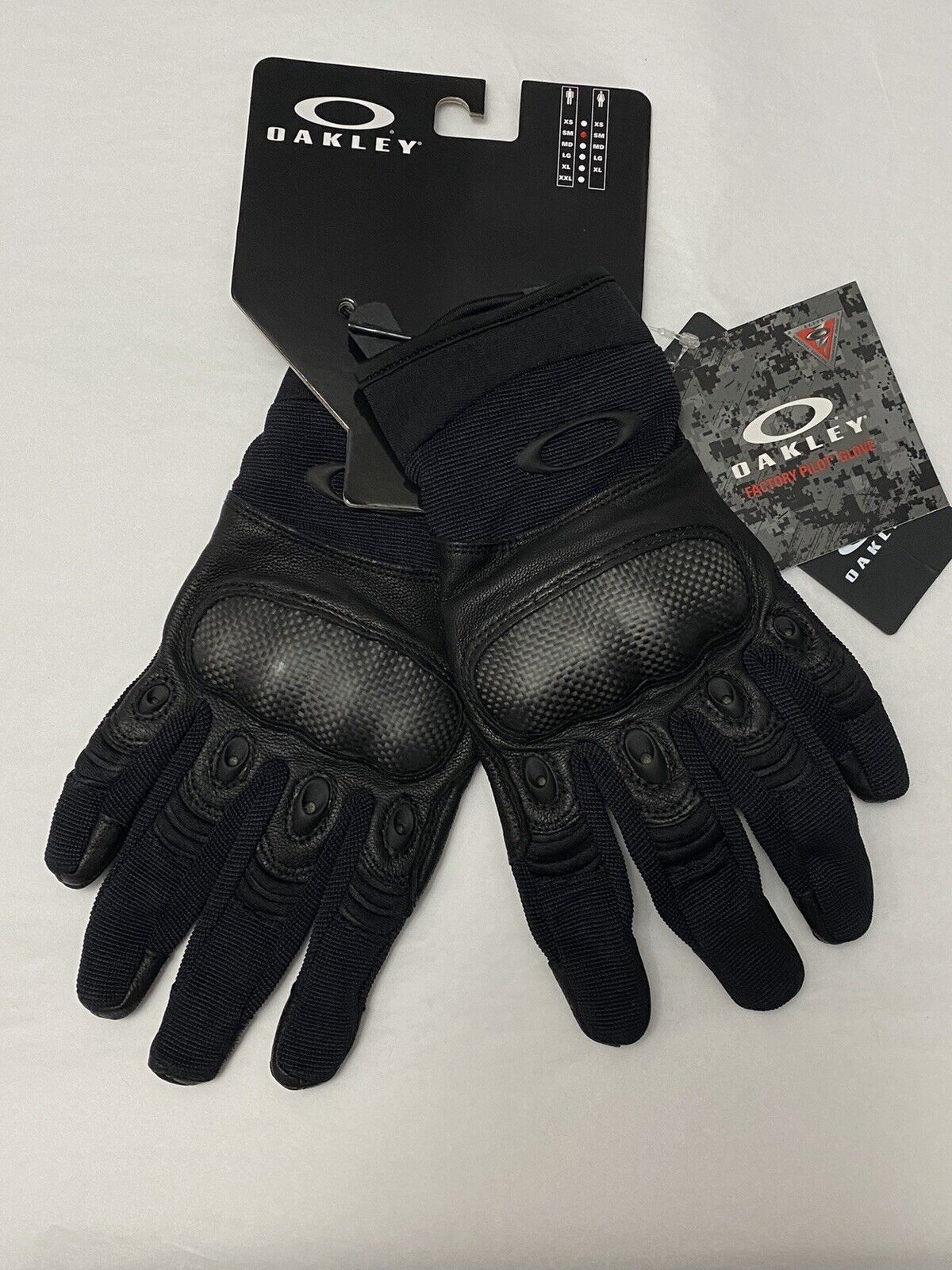 New Oakley Factory Pilot  Glove Black Size SMALL (U23) | eBay