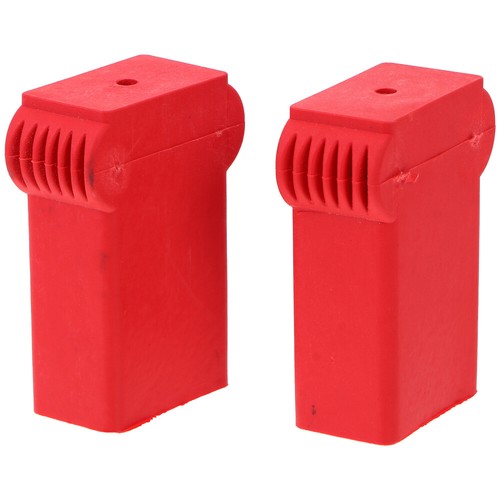 2Pcs Silicone Anti-skid Ladder Protector Caps for Better Safety