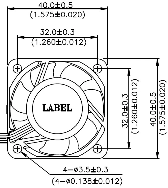 2 PCS - NEW Delta 40x40x15mm 4-Pin PWM 11000RPM 14.8CFM Two Ball DC 12V Case Fan - Bild 4 von 4