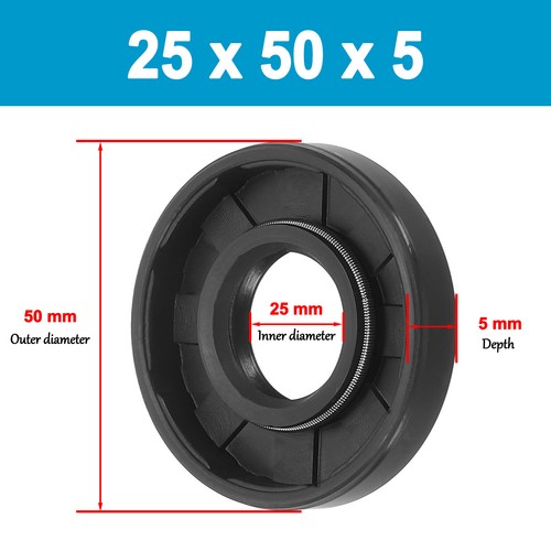 Oil Seal Metric Nbr Double Lip Style TC 25mm 26mm Gear Shift Shaft Oil Seal - Picture 125 of 247