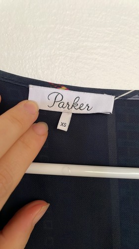 Parker Long Sleeve Hedra Dress Sz Xs - Bild 8 von 8