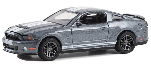 GREENLIGHT - SHELBY GT500 2010 gris de la serie THE STAMPEDE en blister - 1/6...
