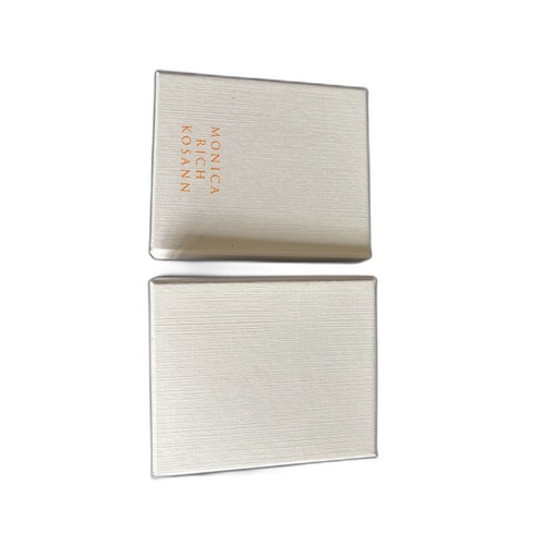 Monica Rich Kosann White Empty Jewelry Gift Box - Picture 3 of 3