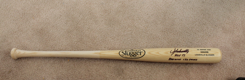 "JOHN SMOLTZ"  HALL OF FAME SIGNED BASEBALL BAT  (JSA) - Picture 2 of 4