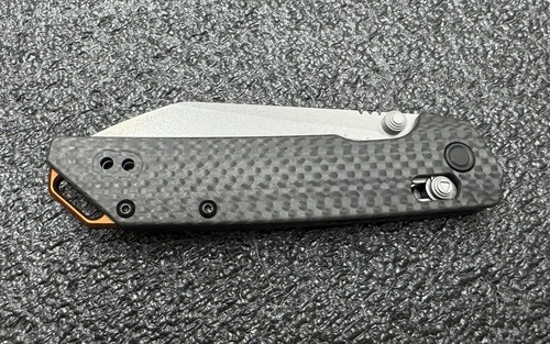Kershaw Iridium Carbon Fiber Reverse Tanto M390 Blade 2038RCF Rare Exclusive  - Picture 5 of 6