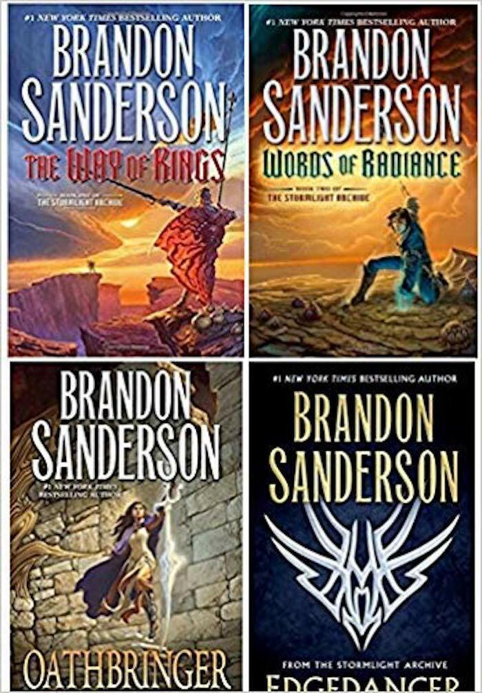 Brandon Sanderson Stormlight Archive 4 HARDCOVER BOOK COMPLETE SET