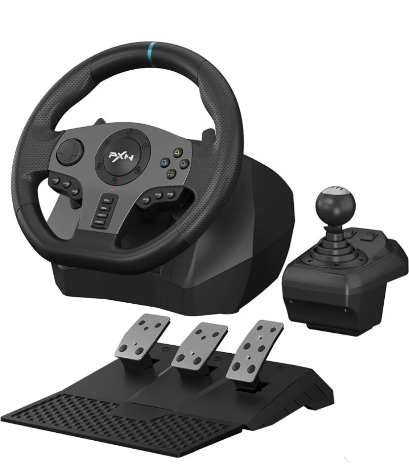 Medfølelse Være Fakultet PXN V9 6 IN 1 Gaming Steering Wheel Volante Racing Wheel PS4/PS3/Xbox  one/PC | eBay