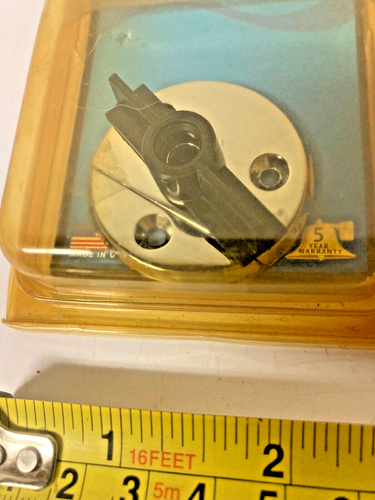Door Button W/O spring Perko 1217DP0CHR 1-3/4" Dia Chrome Plated Zinc Boat - Picture 2 of 5