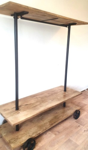 Unique Designer Clothes Rack - suitable for retail or home. - Picture 2 of 6