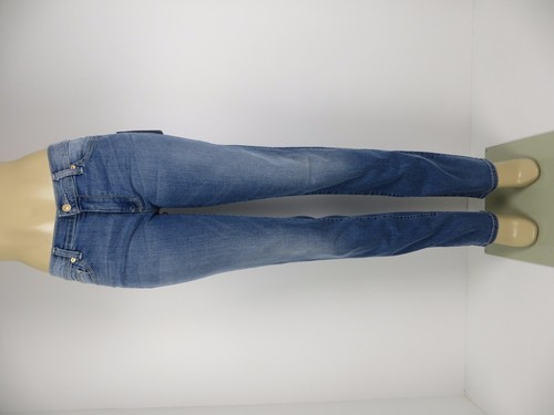 NWT 7 SEVEN FOR ALL MANKIND JEANS, Straight Leg, DATL, Size 27, $198 - Picture 8 of 12