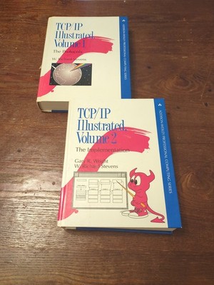 TCP/IP Illustrated, Vol 1 & 2 The Protocols & The Implementation by W. Stevens
