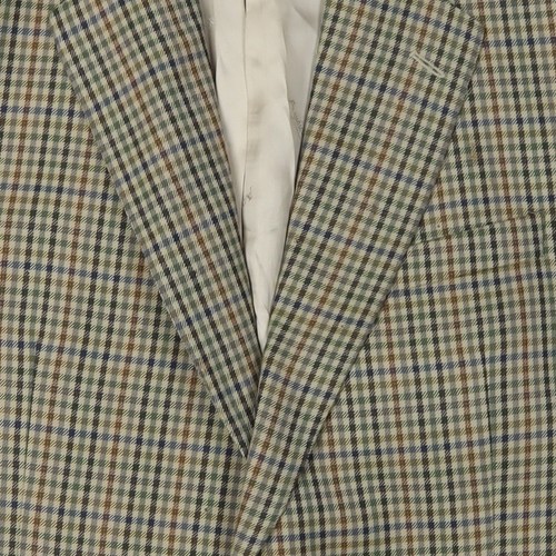 Aquascutum Men's Multicoloured Check Blazer - Size 42R - Picture 9 of 12