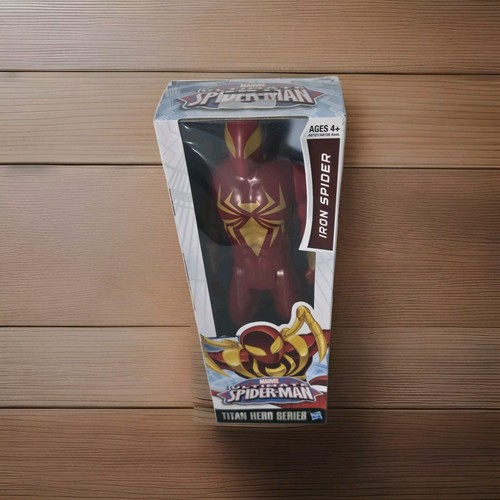 Marvel Ultimate Spider-Man Titan Hero Series Iron Spider 12” Figure Original - Picture 5 of 7