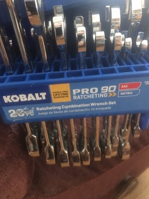 Kobalt Pro 90 Ratcheting 20 Piece Set SAE/Metric #2884761