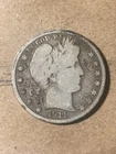 1911 D Barber Half Dollar - As Shown! (#2149)