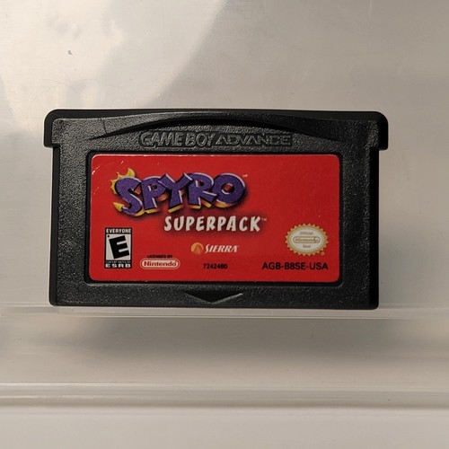 Spyro Superpack Nintendo Game Boy Advance GBA  Authentic Tested and Working - Picture 1 of 8