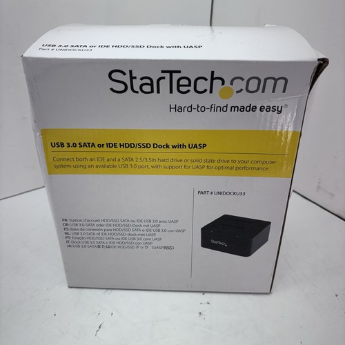 StarTech Dual Bay USB 3.0 to SATA IDE HDD Docking Station for 2.5/3.5" Drives - Afbeelding 16 van 16