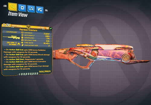 Borderlands 3 Max Level 72 Godmode Modded Items 10 Snipers XBOX X/S PS4 PS5 PC - Picture 9 of 11