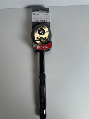 Craftsman CMMT82113 1/2" Dr Gunmetal Chrome 180 Tooth Quick Release Ratchet New