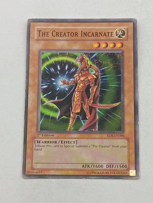 Yu-Gi-Oh Einzelkarte The Creator Incarnate bespielt