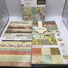 Craft Cardstock 6x6 Paper Pads Papers Old World Mix