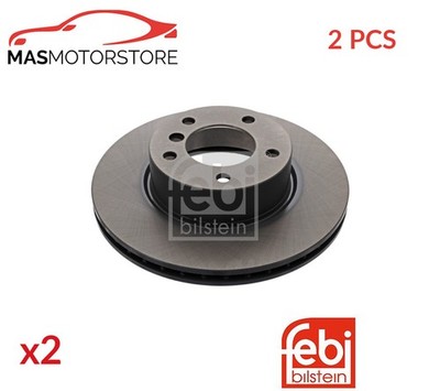 BREMSSCHEIBEN SATZ PAAR VORNE FEBI BILSTEIN 24468 2PCS P FÜR BMW 3,1,Z4,E90,E91