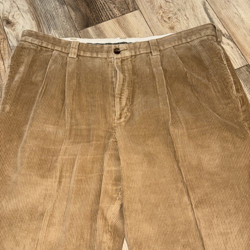 Vintage LL Bean 90s Wide Wale Cordhose Hose Herren 42x28 Skater braun - Bild 5 von 21