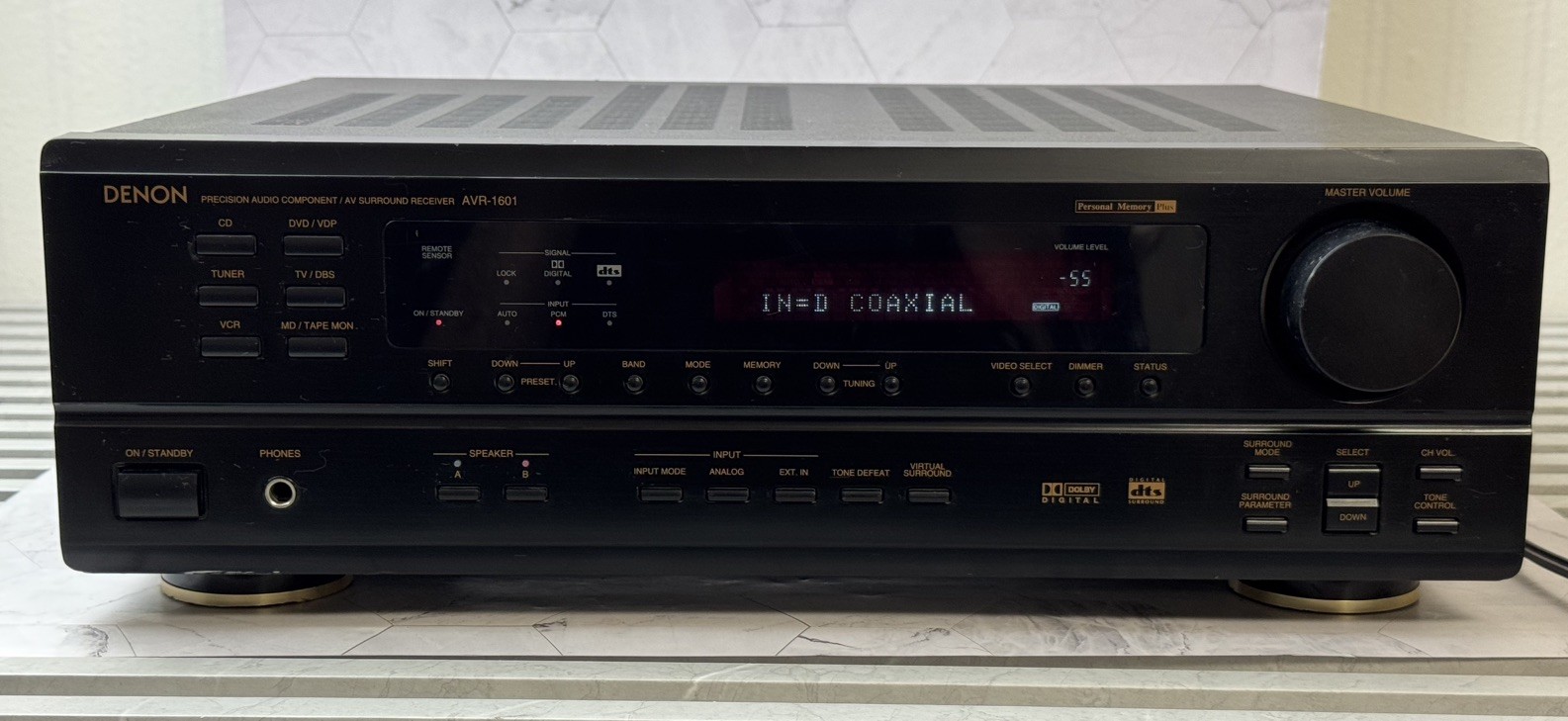 Denon AVR-1601 Receiver HiFi Stereo Vintage 5.1 Channel Home