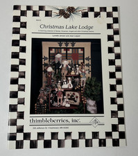 Christmas Lake Lodge Book Thimbleberries Sant...