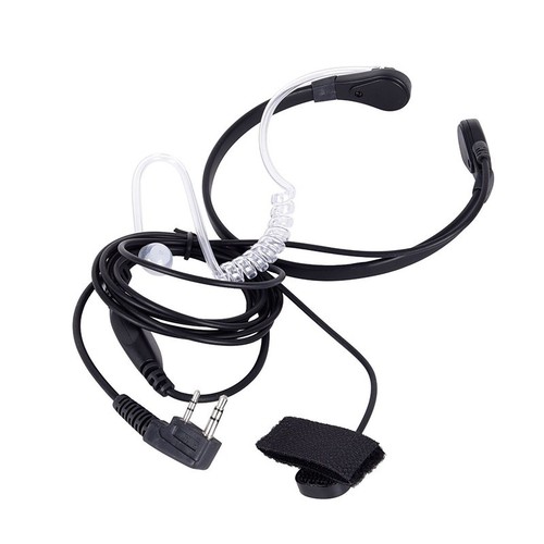 For Baofeng UV5R 888s Radio Throat Mic Earpiece Headset for KENWOOD NX220/NX320
