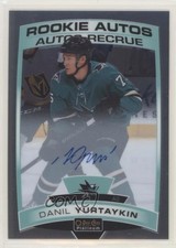 2019 O-Pee-Chee Platinum Rookie Autos Danil Yurtaikin Yurtaykin #R-DY Auto 0a6