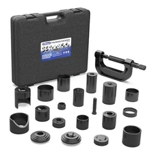 21-Piece Ball Joint Press Kit, Ball Joint Removal Tool Kit w/Universal 21PC