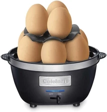 CEC-10 Egg Central Egg Cooker, Brushed Stainless Steel