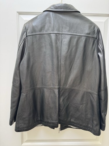 Wilson’s Leather Jacket Women’s Size XL Black Coat Full Zip Outer/Inner Pockets - Picture 12 of 16