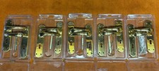 Heritage Solid Brass ART0146 Lever Lock Door Handles,Art Deco 1930’s Style–Used