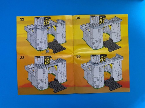 Lego CASTLE 6074 Black Falcon's Fortress Bedienungsanleitung NUR Black Knights - Bild 10 von 11