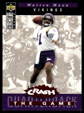 Warren Moon 1994 Collector's Choice #C10 Vikings NFL READ FREE SHIP AutographDen