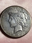 1927-P Peace Silver $1  Dollar Better Date , Better Coin